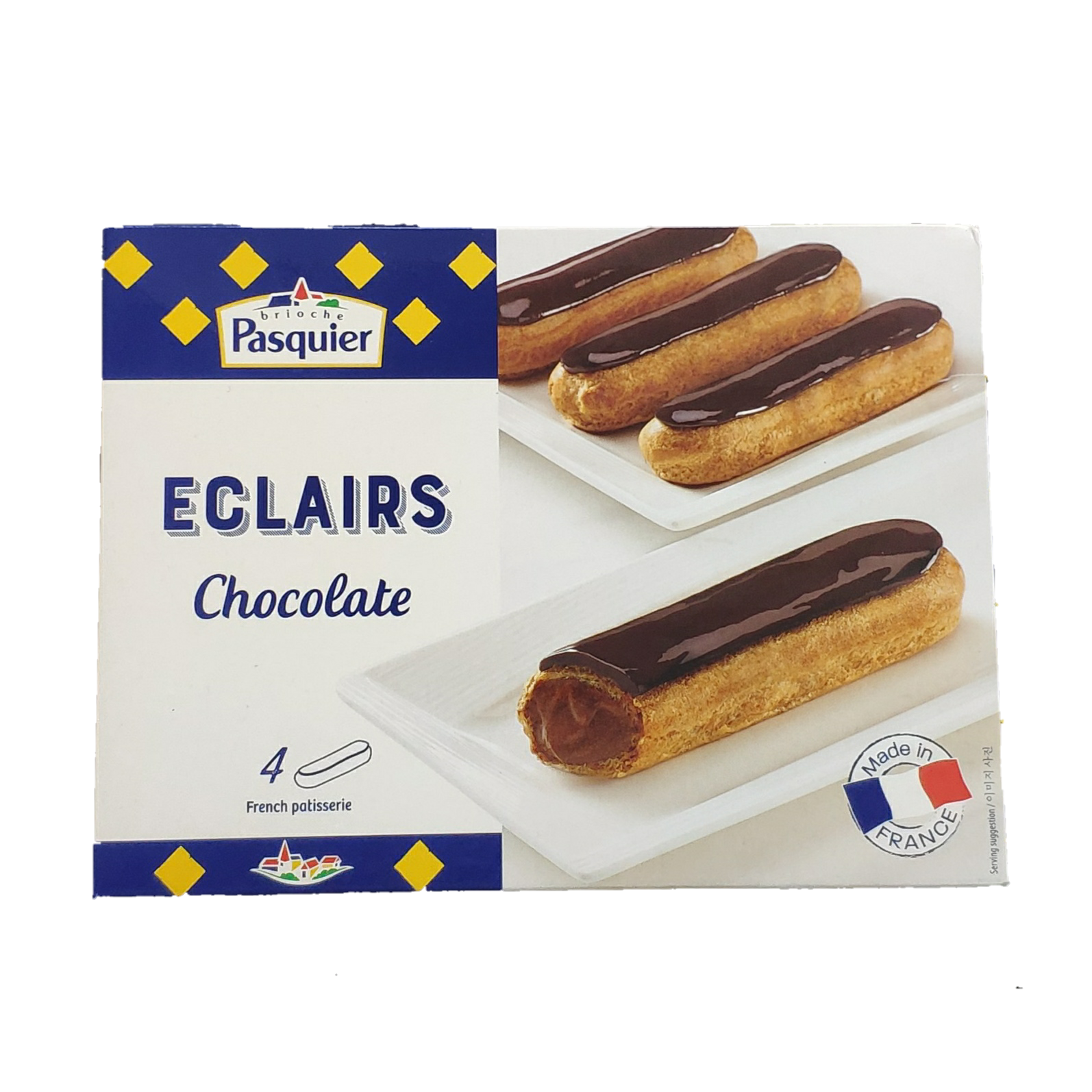 Frozen chocolate eclairs 4 pcs Fred's